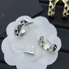 luxury earrings earrings designer for women jewelry woman designer jewelry Triangle earplugs New original earplugs Gold Silver Silver Plated Non fading wholesale