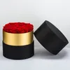 Fleurs décoratives préservées fleur rose éternelle dans un coffret mariage fête des mères Noël Saint-Valentin anniversaire pour toujours cadeaux d'amour