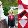 Dog Apparel Pet Bib Gifts Puppy Saliva Towel Triangular Scarf Choker Collar Decor For Medium Dogs Polyester Suit