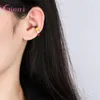 Hoop Earrings Pretty Lovely Trendy Exquisite 925 Sterling Silver Colorful Ear Clip Cute Personality Woman Girls Birthday Present