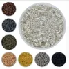 1000pcs lot 3mm alloy 5color Jump Rings Single Loops Open Jump Rings Split Rings For Jewelry Finding DIY222T