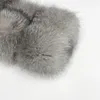 Missjanefur 2022 New Fur Coat Women Cropped Luxury Real Sier Fox Fur Jacket fi温かいカスタムナチュラルラクコファー冬D8kg＃
