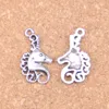 75pcs Antique Silver Bronze Plated horse head Charms Pendant DIY Necklace Bracelet Bangle Findings 26 15mm265b