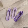 Clips para el cabello Barrettes Conjunto de tres piezas coreano Horquilla de gradiente Para mujer Frente Flequillo Lado aplastado Clip de pico de pato Diadema Entrega de gota J OTM7F