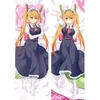 Miss Kobayi Trascinare Cameriera Federa Carino Toru Hing Corpo Cuscino Dakimakura Copertura Anime Cushi Camera Federa Personalizza d50A #