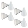 Disposable Cups Straws 200 Pcs Cone Paper Cup Shaped Water Glasses Dessert Server Snow Shaved Ice Cooler