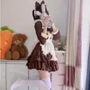 2023 Nieuwe Dr Brown Bow Lolita Sweet Dr Franse meid Chocolate Maid Cafe Dr Cosplay 08UF #