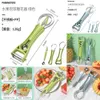 2024 6-In-1 2024 Peeling Knife Multifunctional Fruit Digging Ball Carving Knife Kitchen Melon And Fruit Shredder Peeler Kitchen