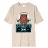 Domo Kun DJ Domo T-shirts Hommes Cott T-shirts humoristiques T-shirts à col rond Tops à manches courtes Idée cadeau t0wZ #