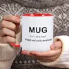 Mugs Funny Ceramic Coffee Mug I Am A Stupid And Easily Deceived 11oz Tea Water Cup Novelty Drinkware For Friend Him Her Milk