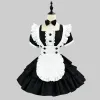 Sexig ny Hot Sell 2024 Japanese Maid Outfit roll Spela Suit Kläder Halen Lolita Kvinnliga män Kvinnor Y9BJ#
