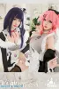 Mihoyo Genshin Impact Raiden Sho Maid doJin Dr Cosplay Yae Miko Costume Cafe Maid Dr Girls Comic C Party Meow House P4ZM#