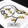 Sets 100pcs/Los Blühen Blumen Nagellegierung Charms 3D Blumen Kristall Erbse Großer Diamantnageldekoration 916 mm Blüten Strass -Strass -Vorhang