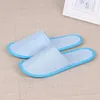 Disposable Slippers 8Styles El Spa Home Guest Shoes Anti-Slip Cotton Linen Comfortable Breathable Soft One-Time Slipper Drop Delivery Otie0