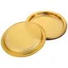 Disposable Dinnerware 20 Pcs Containers For Dessert Tray Plastic Plate Dried Fruit Cake The Pet Grilling Utensils