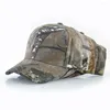 Bollmössor Camo Baseball Cap Men Camouflage Jungle Hat For Trucker Hats Snapback Hip Hop Tactical Women Summer Dad