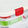 Zestawy sztućców PrepWorks mąka 3.8-kartowa plastikowa pojemnik do przechowywania