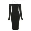 038-VESTIDO MIDI DE UN HOMBRO C ESPALDA DESCUBIERTA PARA MUJER, 전사 섹시 ROSA, NEGRO, AJUSTADO, AJUSTADO, PARA FIESTA F8CU#