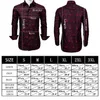 barry.wang 4XL Luxury Purple Paisley Silk Shirts Men Lg Sleeve Casual Fr Shirts For Men Designer Fit Dr Shirt BY-0057 358t#