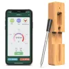 Wskaźniki inteligentne mięso termometr bezprzewodowy cyfrowe akcesoria do grilla Bluetooth do piekarnika grilla palacza palacza rożna