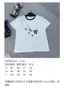 T-shirt Femme Designer Shenzhen Nanyou High End Wear 2024 Début du printemps Nouvelle chaîne de perles de l'industrie lourde T-shirt à manches courtes Top HX42