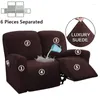 Chair Covers 1 2 3 Seater Water Repellent Recliner Sofa Cover Elastic Spandex Relax Lazy Boy For Living Room Armchair