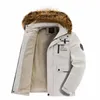 män plus size termiska kläder parkas man mäns sociala kappa mens lg vinter jackor nya kall parka rockar ner diket kläder j6jb#