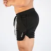 2024 New Fitn Sports Shorts Man Summer Gyms تمرين الذكور شورت الشبكات التنفس السري