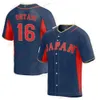 Niestandardowe 2024 Drużyna Japan Baseball koszulka Yu Darvish Seiya Suzuki Yoshinobu Yamamoto Kensuke Kondo Ukyo Shoto Imanaga Yuki Udagawa Taisei Ota Ota Jerseys