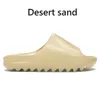 Дизайнер SAS Men Women Slide Slipe Slippers Черный льна пустынной песчаной смолой Слафер Морской Туман Туман сажа лазурная светящаяся светя