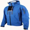 Heren Jas Outdoor Soft Shell Kleding Paar Jas Gewatteerd Bergbeklimmen Reizen Kleding Jas Herfst en Winter Fleece 54w9#