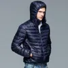 Neue Casual Marke Weiße Ente Unten Jacke Männer Herbst Winter Warme Mantel männer Ultraleicht Ente Unten Jacken Männlichen Winddicht parka y40s #