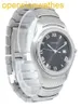 Роскошные часы Carters Carters Panthere Cougar, стальной черный циферблат, женские кварцевые часы 33 мм 120000 R FuUJ