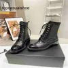 Kanalisiert cf stiefelschuhe nackt schwarzer spitzer Zehenmitte Designer Ferse Lange Kurzstiefel Schuhe Bdk