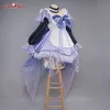 i lager Uwowo Kokomi cosplay maid Dr Genshin Impact Cosplay Maid Halen Costumes Artists Exclusive Cosplay Girl Outift P4ty#