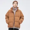 Wyściełane Parkas Mężczyźni Zima w dół płaszcz zagęszcza ciepło nadruk harajuku przyczynowy vintage puffer kurtki dla dużych kobiet płaszcze pary nosze B97V#