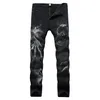 Fi Skull Wolf 3D-gedruckte Herren-Denim-Jeans-Hosen LG Classic Slim Fit Denim-Hosen Herren Streetwear Male Stretch-Jeans n3es #