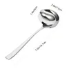 Spoons Sauce Spoon Kitchen Oil Gravy Ladle Soup Cooking Stainless Steel Tablespoon Serving