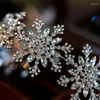 Pinces à cheveux couronne en cristal diadème pour femmes, bandeau diadème en strass, accessoires de mariage, bijoux cadeau