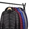 quality Men's Lightweight Water-Resistant Packable Hooded Puffer Jacket Men Busin Casual Spring and Autum Coat Mens Jacket E7vD#