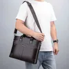 Sac à dos pour ordinateur portable, porte-documents d'affaires pour hommes, sacs à bandoulière en cuir PU, sac à main de voyage, fourre-tout pour Macbook 13.3 14 15.4 pouces, sac masculin 24328