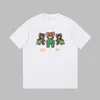 Baby Boy ubrania dziewczyna chłopcy t koszulka letnia koszulka graficzna fasion 100% bawełniane dzieci designerskie ubrania z literą luksusową markę krótkie rękawy Wygodne oddychanie