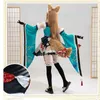 販売前のゲームGenshin Impact Miss Hina/ Gorou Doujin Cospume Costume Maid Uniform Cosplay Hina Cute Dr and Wig 35vq＃