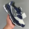 Top Gel NYC Marathon Running Shoes 2023 Designer Oatgryn Betong Navy Steel Obsidian Grey Cream White Black Ivy Outdoor Trail Sneakers Storlek 36-45