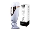 Adult sexual products vibration mens masturbator intelligent hands-free insertion airplane cup