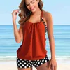 Maiô feminino de duas peças, roupa de praia sexy, confortável e atraente, conjunto de biquíni, verão, maiô único, roupa de banho interna S-6XL T240328