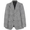 Nouveau Vintage Plaid Blazer britannique élégant mâle Blazer costume veste Busin décontracté deux fesses Blazer pour hommes régulier Hombre S-3XL P0l9 #