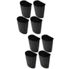 8 Pcs Storage Basket Desktop Trash Can Hanging Flower Pots Cup Holder Salon Cart Attachments Plastic Trolley 240318