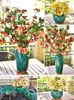 Vasi Vaso Decorazione Soggiorno Composizione floreale Luce Lusso High-end in ceramica cinese Mobile TV Corridoio Tavolo da pranzo
