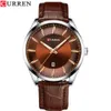 Curren/Karien 8365 Business Belt Calender Waterproof Quartz Minimalist Watch Men's Edition